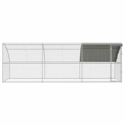 Vistu Būris 3 Gab. Sudraba 600 X 200 X 200 Cm Tērauds Un Pe