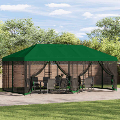 Dārza Paviljons 6 X 3 M Poliesters Un Tērauds 190 Gsm