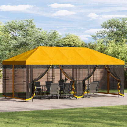 Dārza Paviljons 6 X 3 M Poliesters Un Tērauds 190 Gsm
