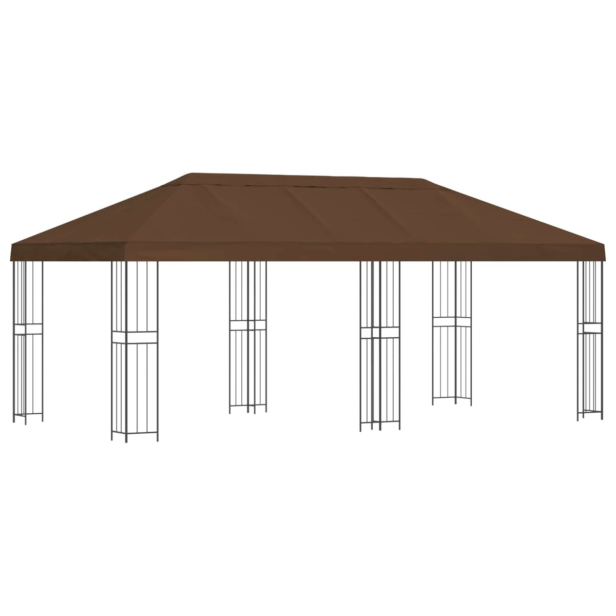 Dārza Paviljons 6 X 3 M Poliesters Un Tērauds 190 Gsm