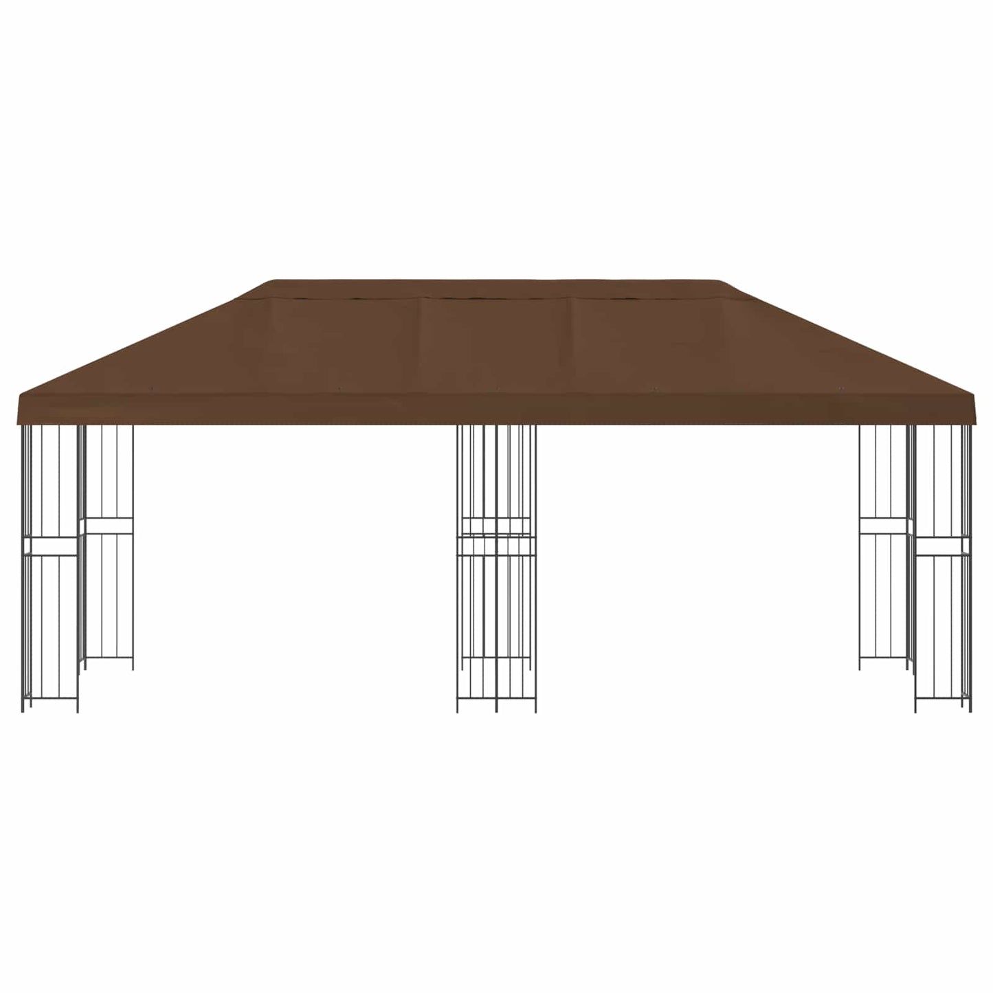 Dārza Paviljons 6 X 3 M Poliesters Un Tērauds 190 Gsm
