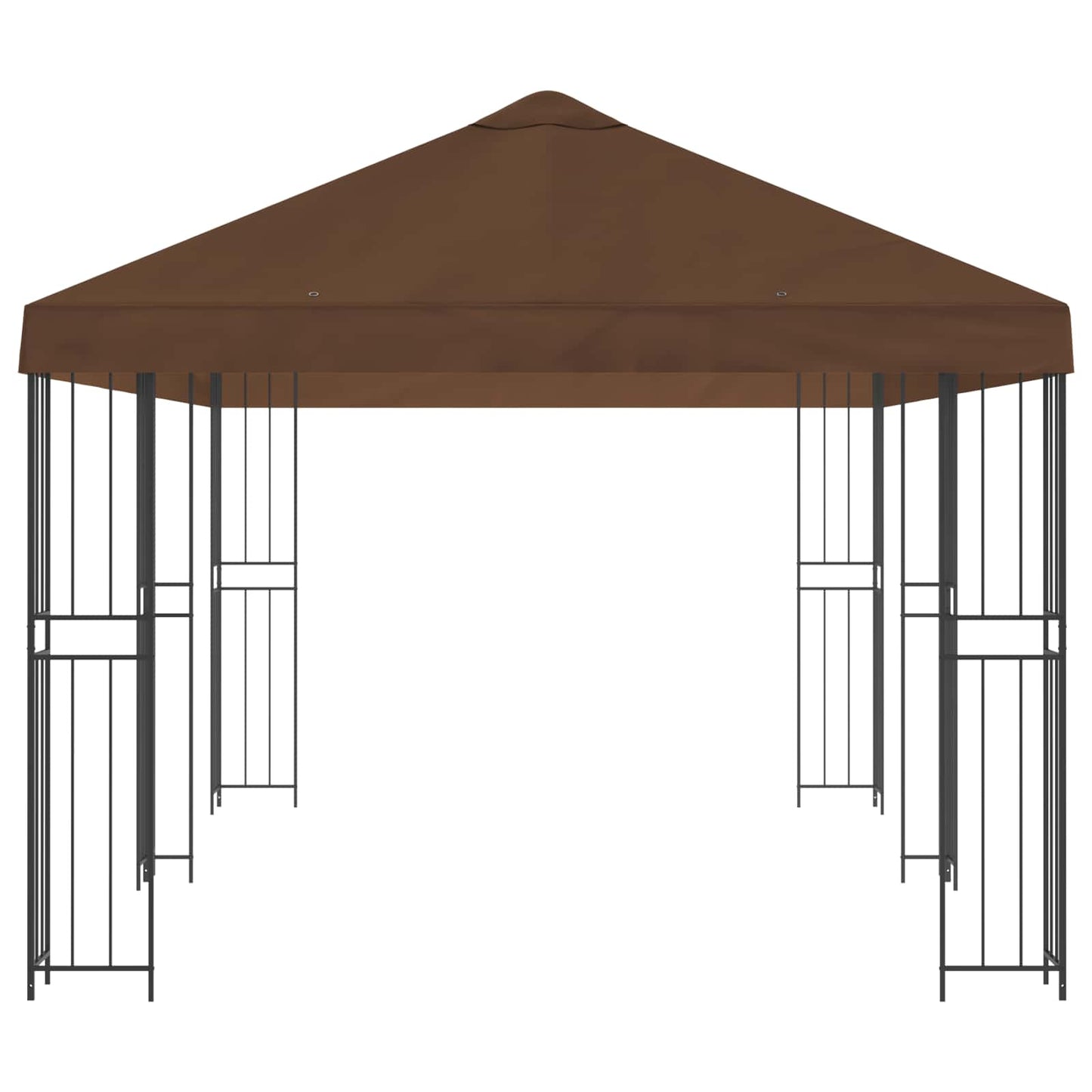 Dārza Paviljons 6 X 3 M Poliesters Un Tērauds 190 Gsm