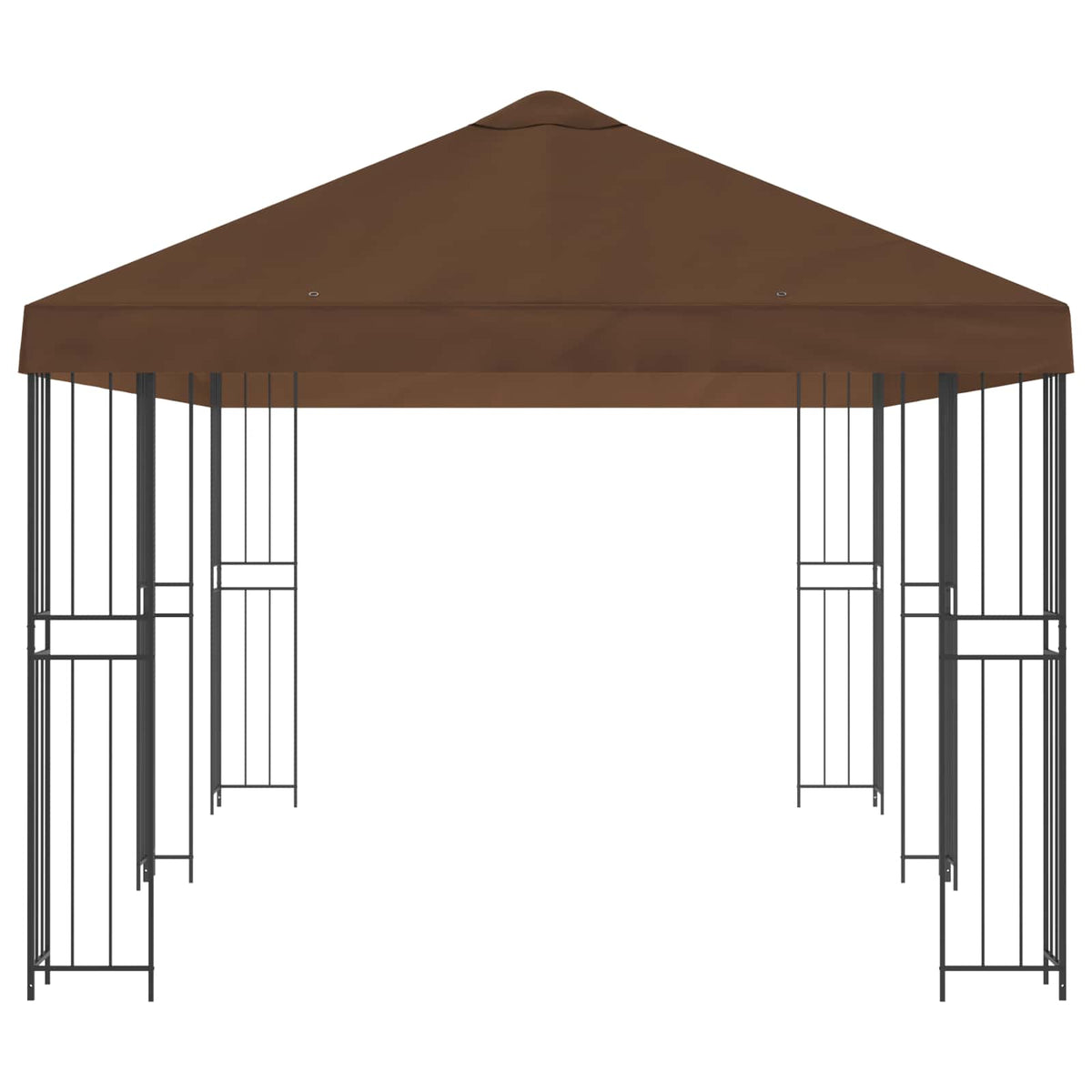 Dārza Paviljons 6 X 3 M Poliesters Un Tērauds 190 Gsm