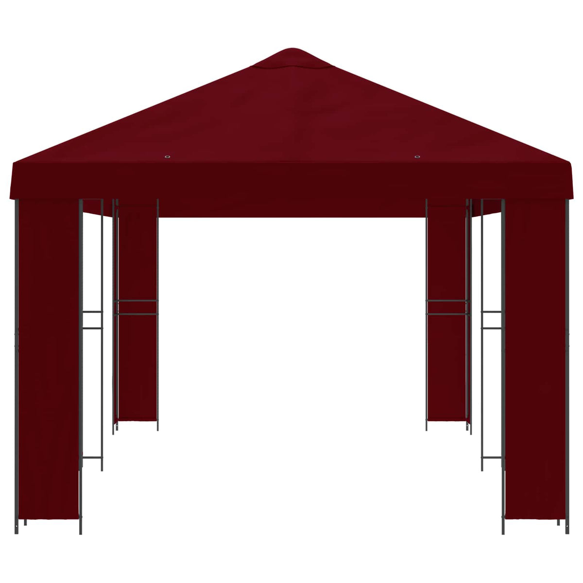 Dārza Paviljons 6 X 3 M Poliesters Un Tērauds