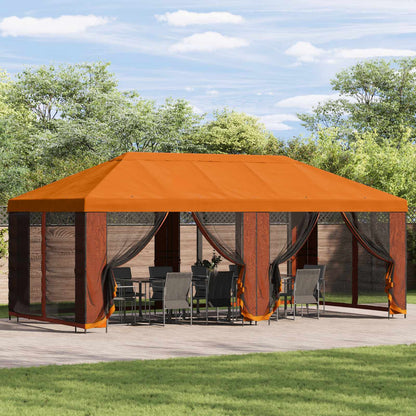 Dārza Paviljons Ar Sānu Sienām 6 X 3 M