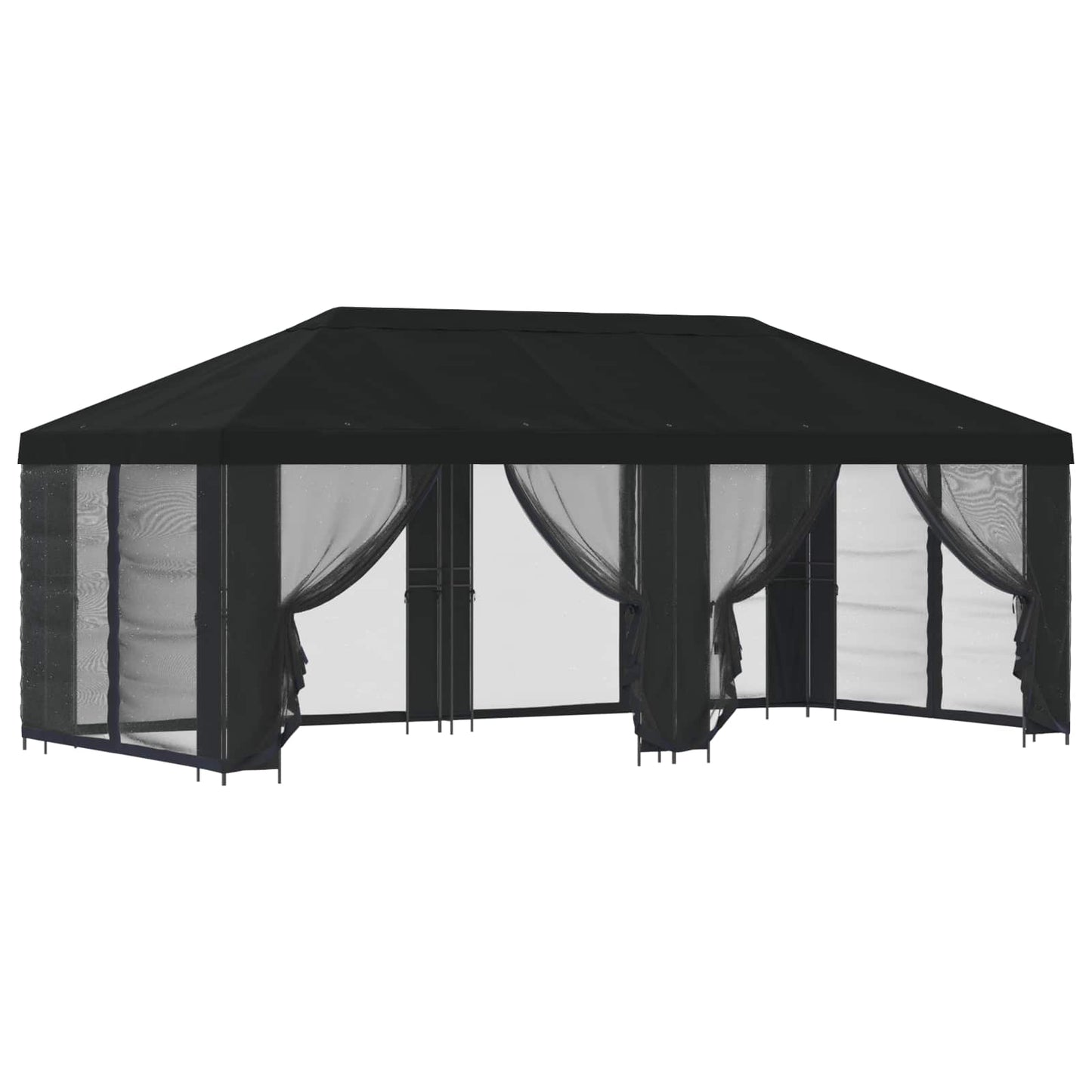 Dārza Paviljons Ar Sānu Sienām 6 X 3 M