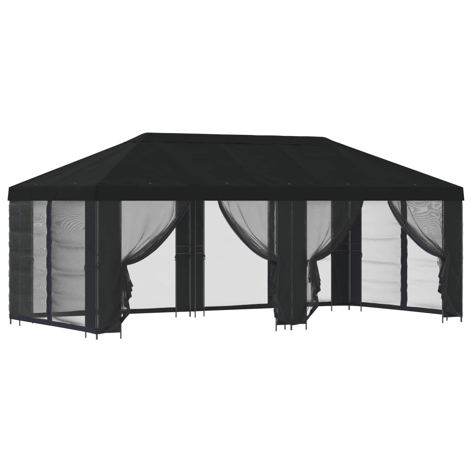 Dārza Paviljons Ar Sānu Sienām 6 X 3 M