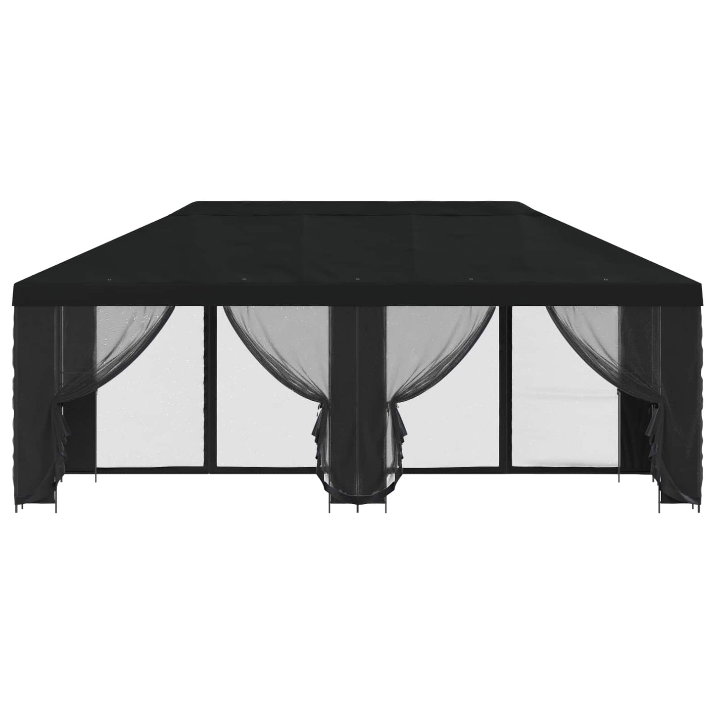 Dārza Paviljons Ar Sānu Sienām 6 X 3 M