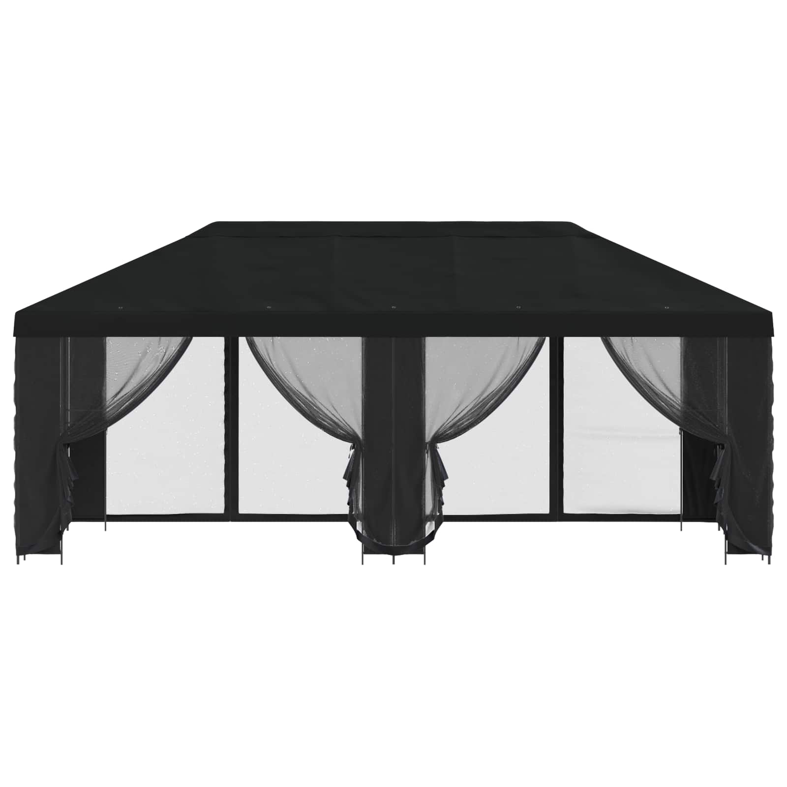 Dārza Paviljons Ar Sānu Sienām 6 X 3 M