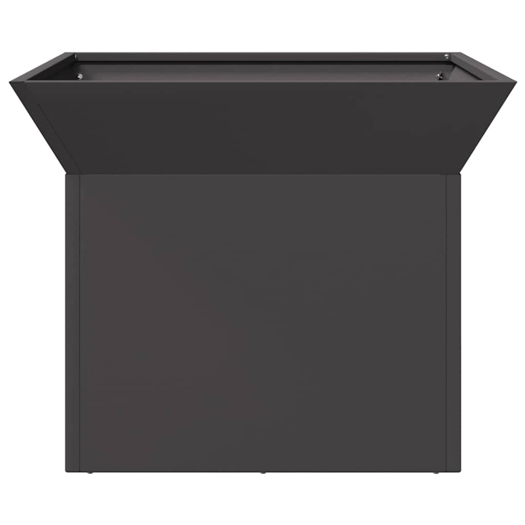 Uguns Bedre Melna 50 X 50 X 40 Cm Tērauds