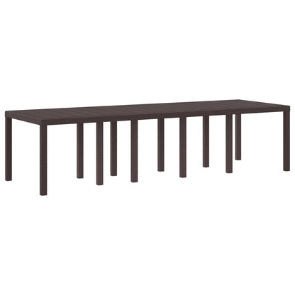 Dārza Galds 150 X 100 X 73 Cm Poliratāns