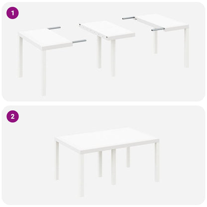 Dārza Ēdamgalds 5 Gab. Polt Rattan