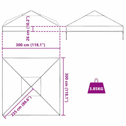 Lapene Seguma Nomaiņa 300 X 300 X 26 Cm Caurspīdīgs Pvc