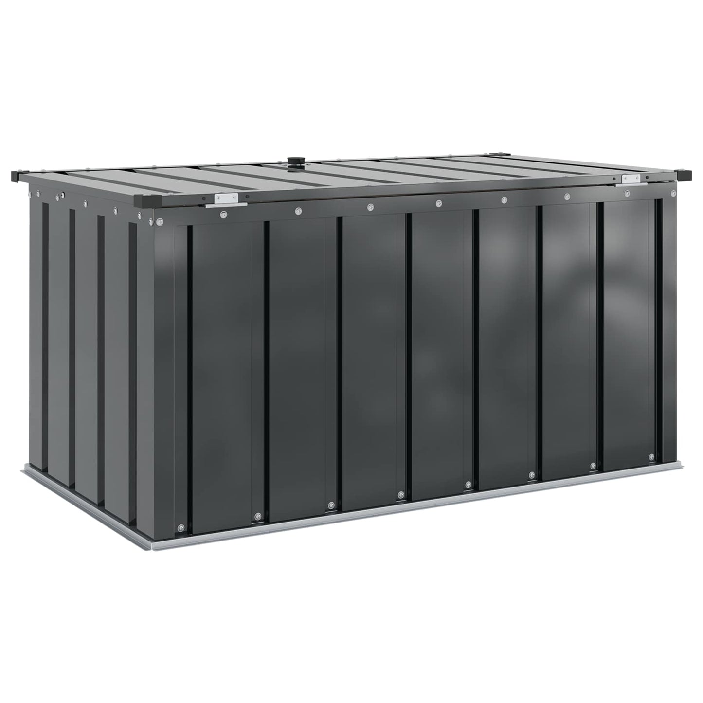 Dārza Uzglabāšanas Kaste Melna 101 X 56,5 X 50 Cm Tērauds