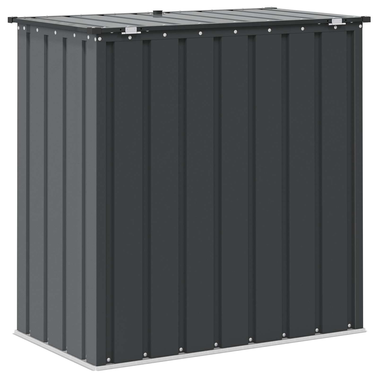 Dārza Uzglabāšanas Kaste Melns 101,5 X 57 X 100,5 Cm Tērauds