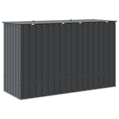 Dārza Uzglabāšanas Kaste Melns 214 X 82 X 132 Cm Tērauds
