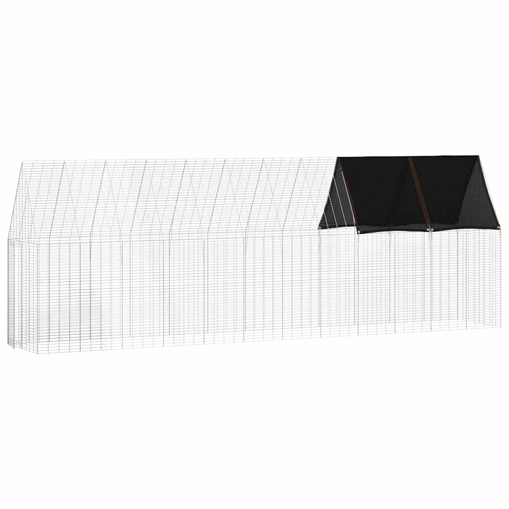 Vistu Būris 2 Gab. Sudraba 600 X 100 X 210 Cm Cinkota Tērauda