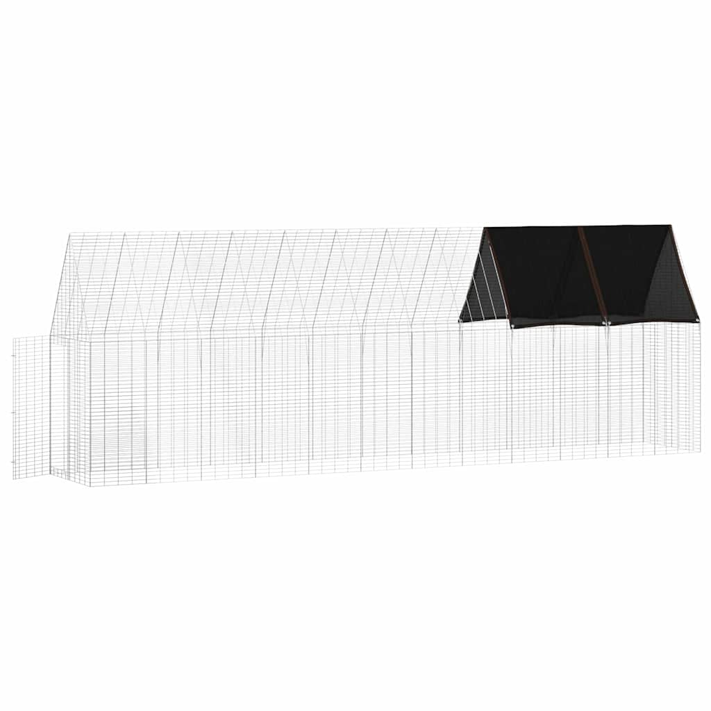 Vistu Būris 2 Gab. Sudraba 600 X 100 X 210 Cm Cinkota Tērauda