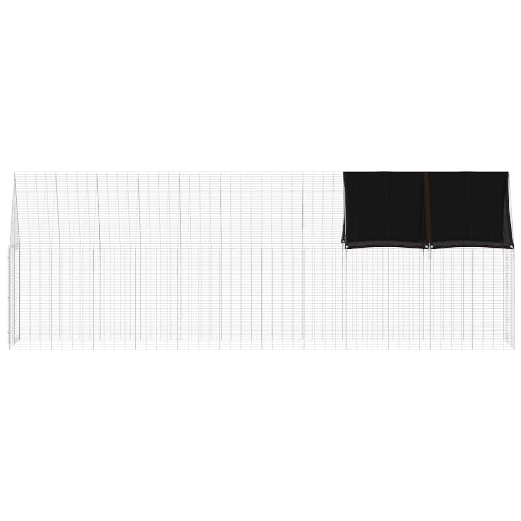 Vistu Būris 2 Gab. Sudraba 600 X 100 X 210 Cm Cinkota Tērauda