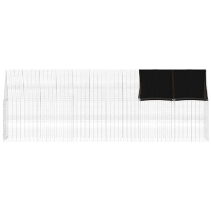 Vistu Būris 2 Gab. Sudraba 600 X 100 X 210 Cm Cinkota Tērauda