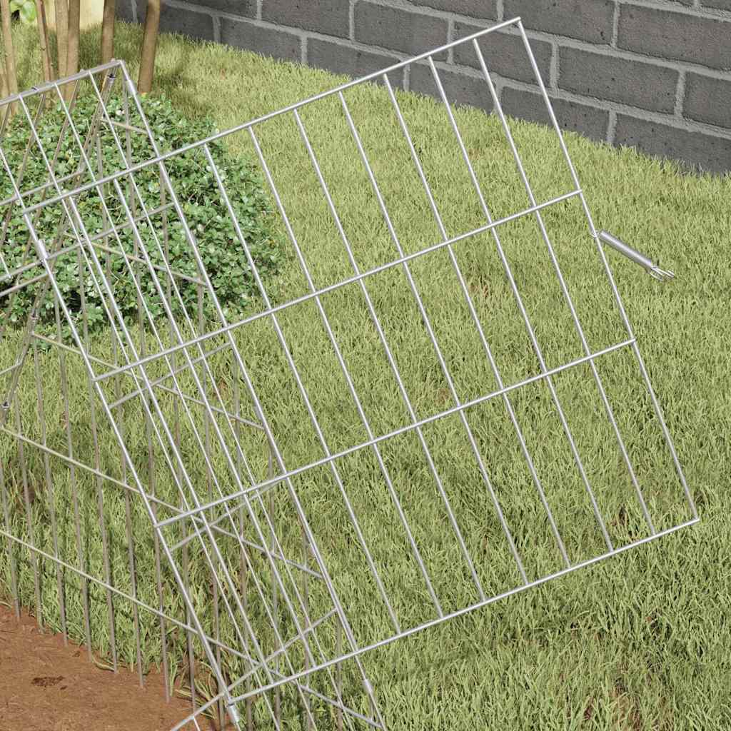 Vistu Būris Sudraba 215 X 55 X 55 Cm Cinkota Tērauda