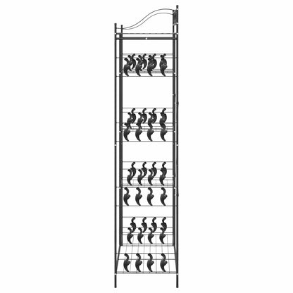 Atvērts Skapis Melna 101 X 43 X 188 Cm Tērauds