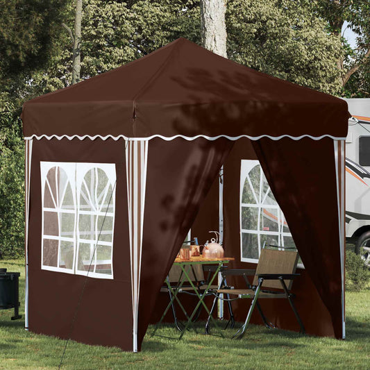 Pop-Up Svinību Teltis 195 X 195 X 245 Cm Oksforda Audums