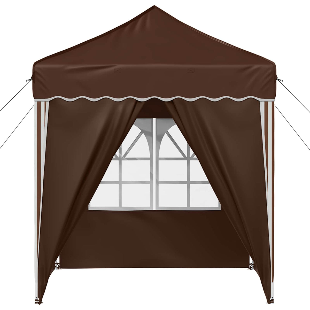 Pop-Up Svinību Teltis 195 X 195 X 245 Cm Oksforda Audums