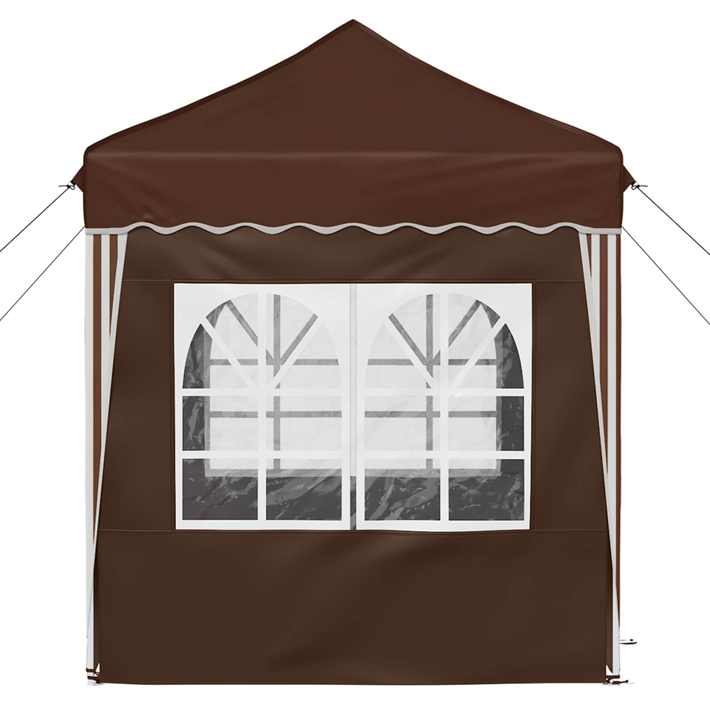 Pop-Up Svinību Teltis 195 X 195 X 245 Cm Oksforda Audums