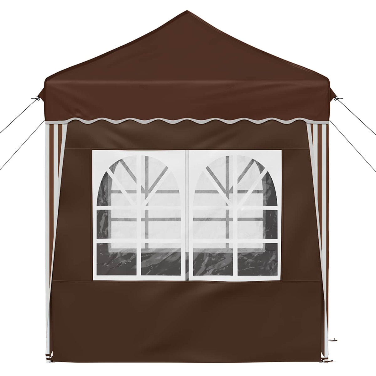 Pop-Up Svinību Teltis 195 X 195 X 245 Cm Oksforda Audums