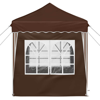 Pop-Up Svinību Teltis 195 X 195 X 245 Cm Oksforda Audums