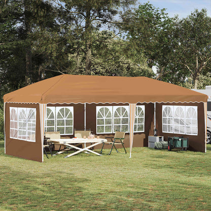 Pop-Up Svinību Teltis 575 X 288 X 245 Cm