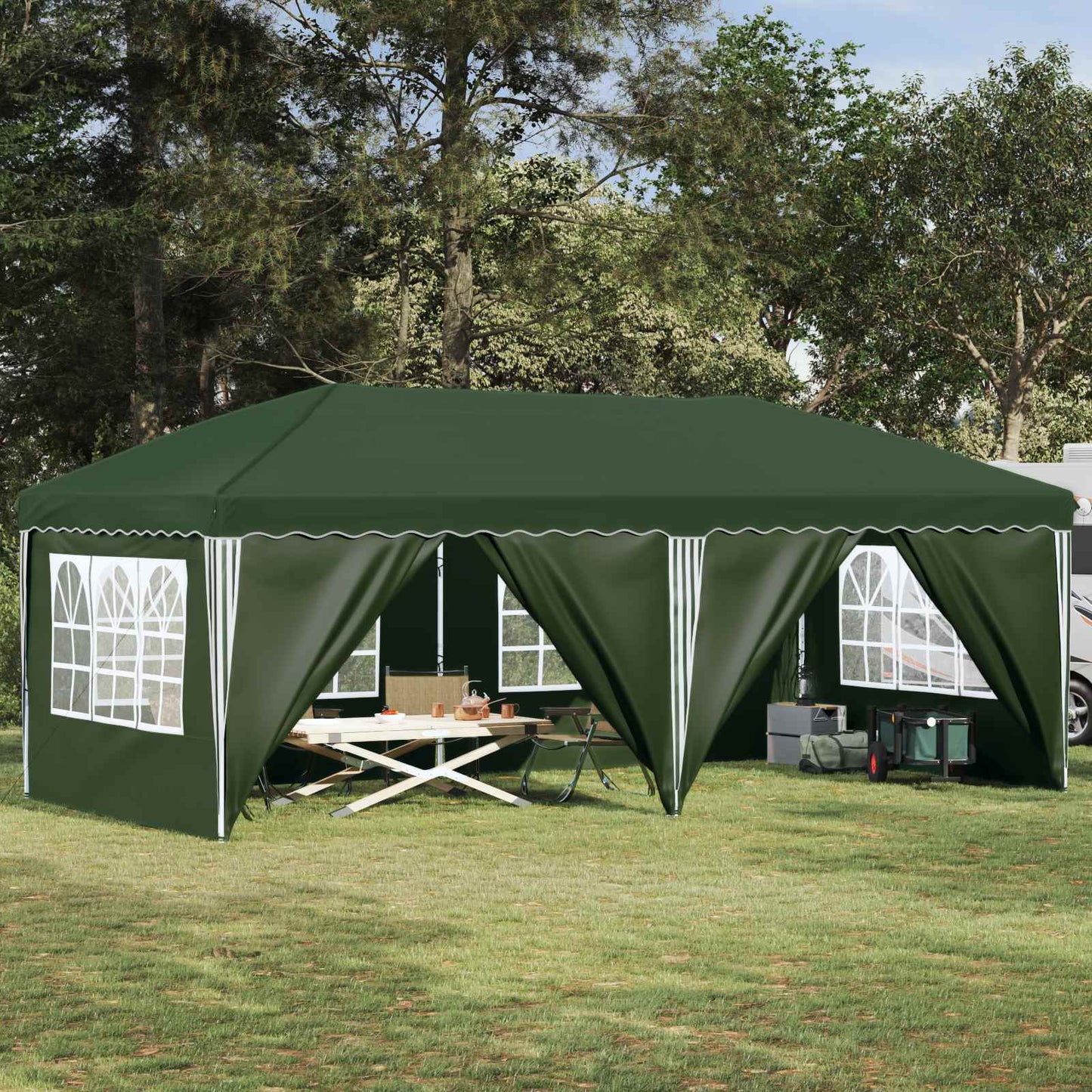 Pop-Up Svinību Teltis 575 X 288 X 245 Cm