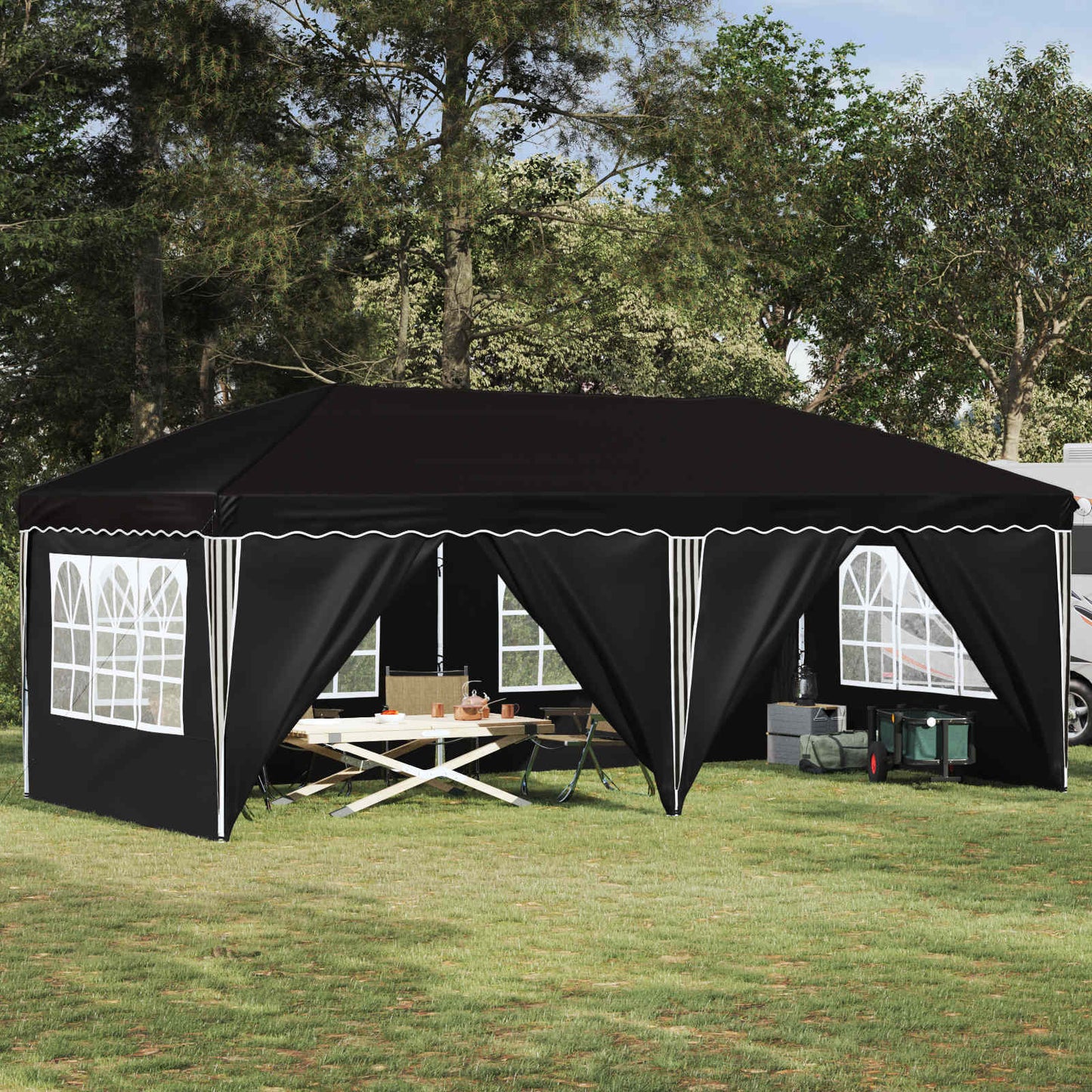 Pop-Up Svinību Teltis 575 X 288 X 245 Cm