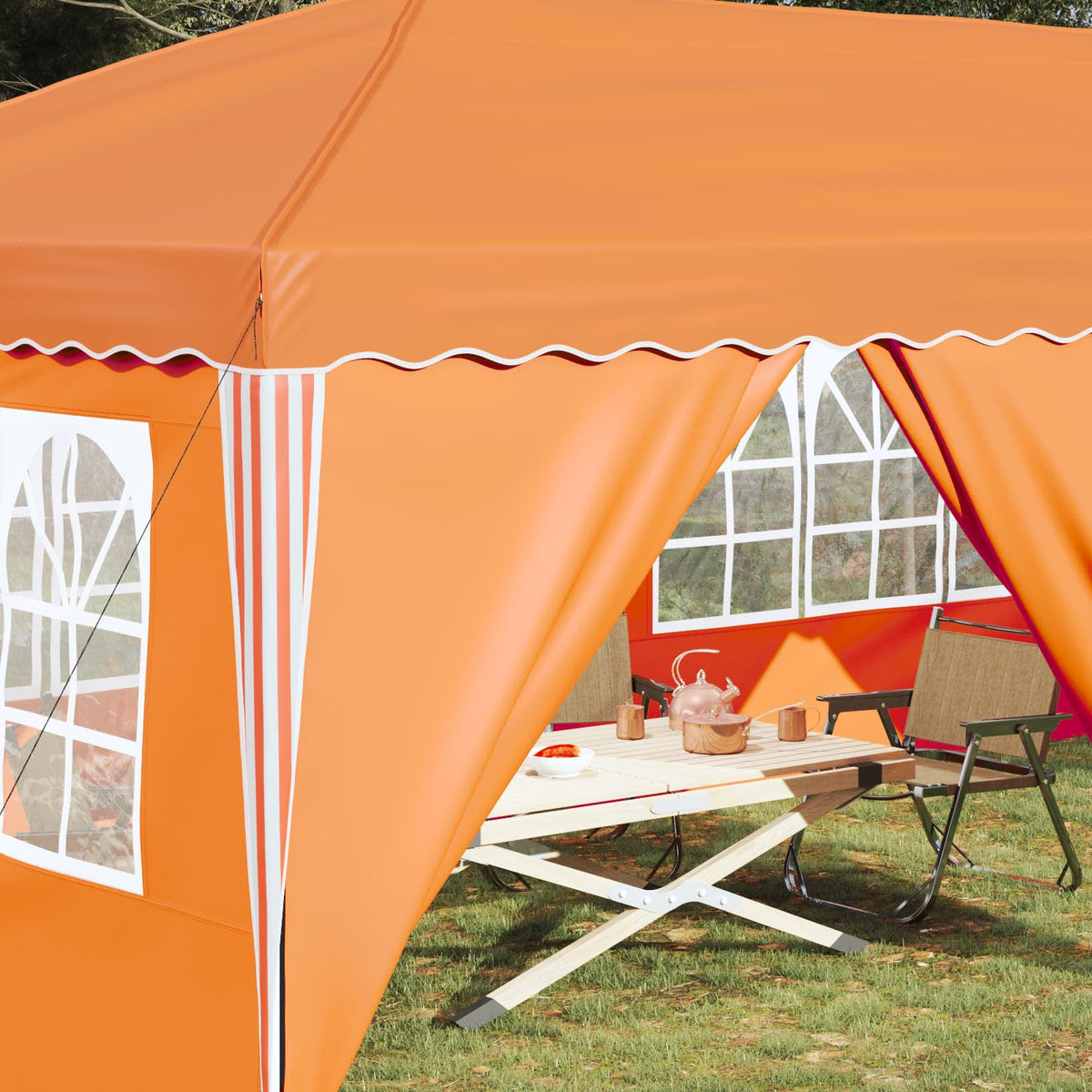 Pop-Up Svinību Teltis 575 X 288 X 245 Cm
