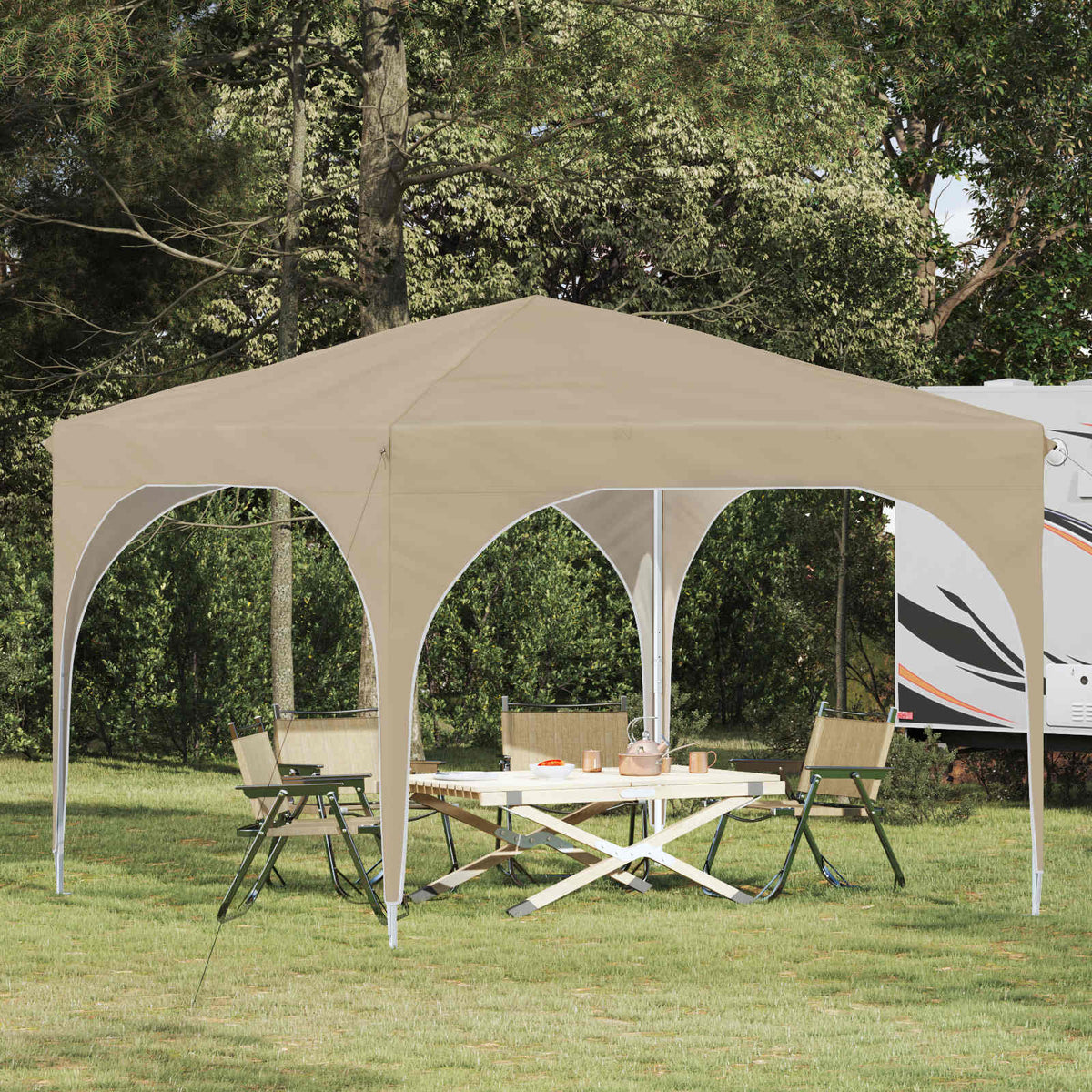 Pop-Up Svinību Teltis 290 X 290 X 245 Cm