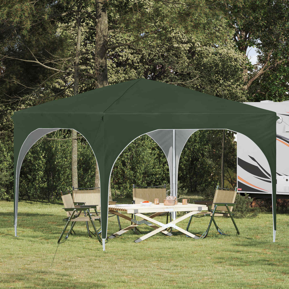 Pop-Up Svinību Teltis 290 X 290 X 245 Cm
