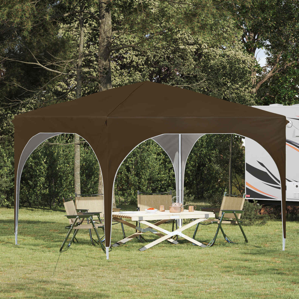 Pop-Up Svinību Teltis 290 X 290 X 245 Cm