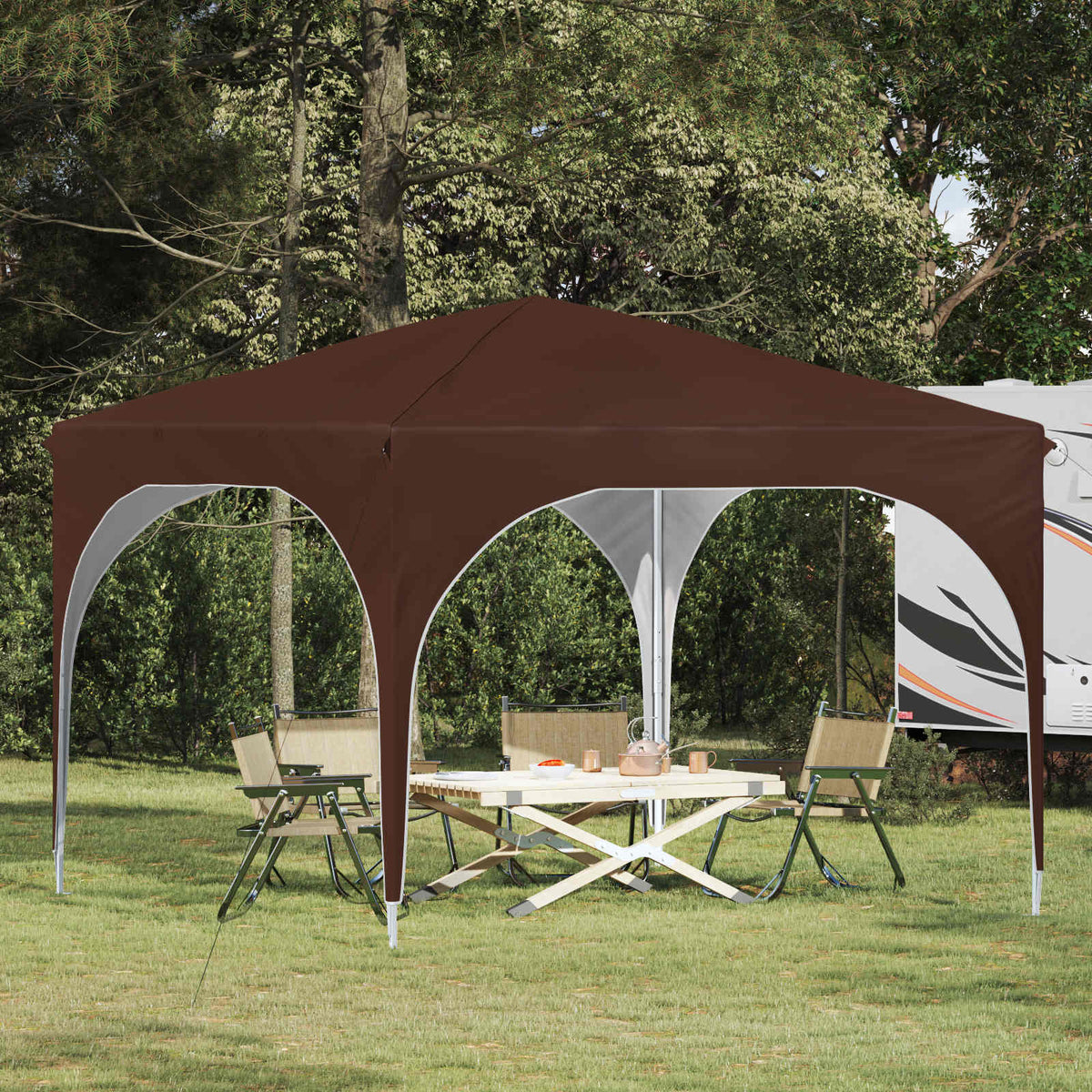 Pop-Up Svinību Teltis 290 X 290 X 245 Cm