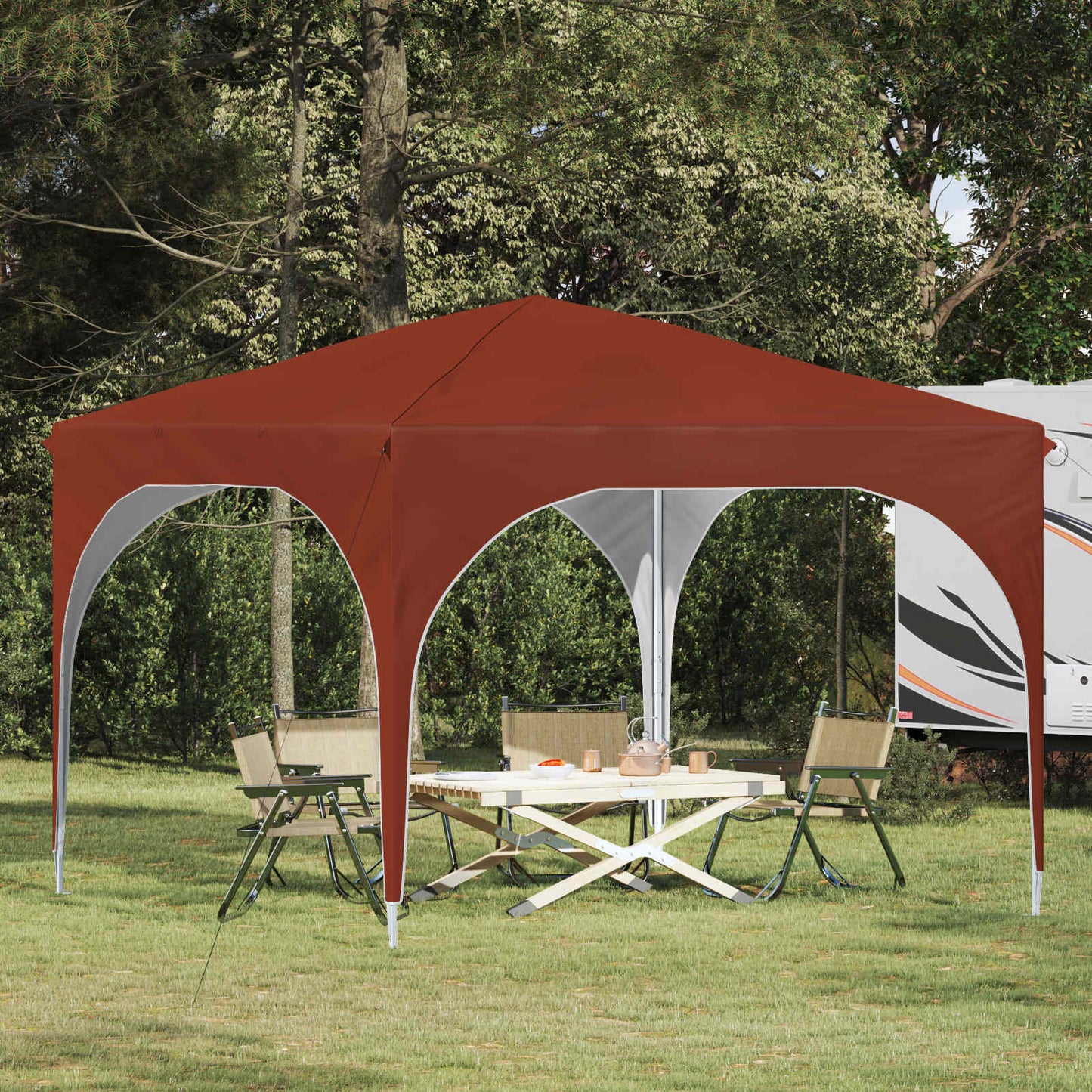 Pop-Up Svinību Teltis 290 X 290 X 245 Cm