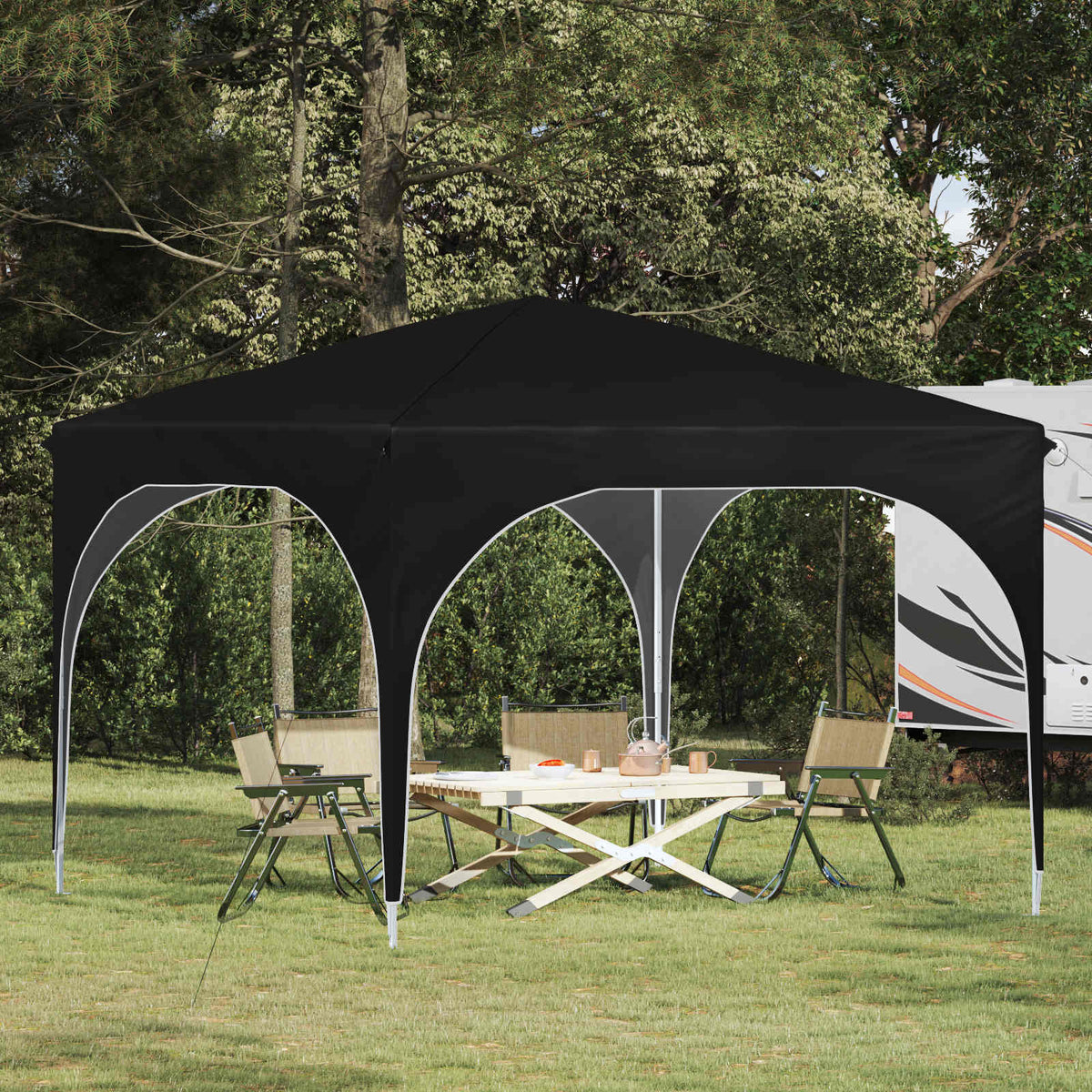 Pop-Up Svinību Teltis 290 X 290 X 245 Cm