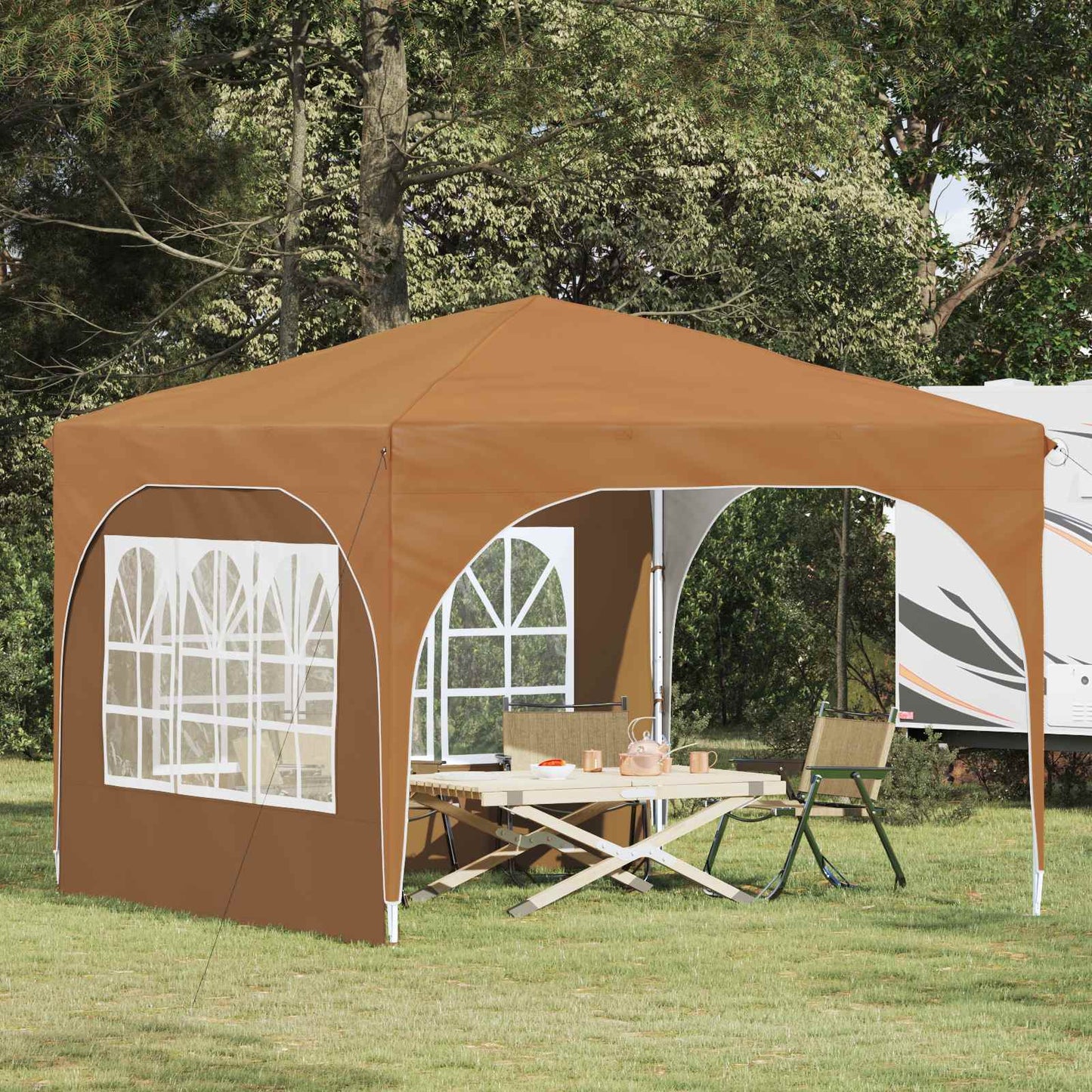 Pop-Up Svinību Teltis 290 X 290 X 245 Cm