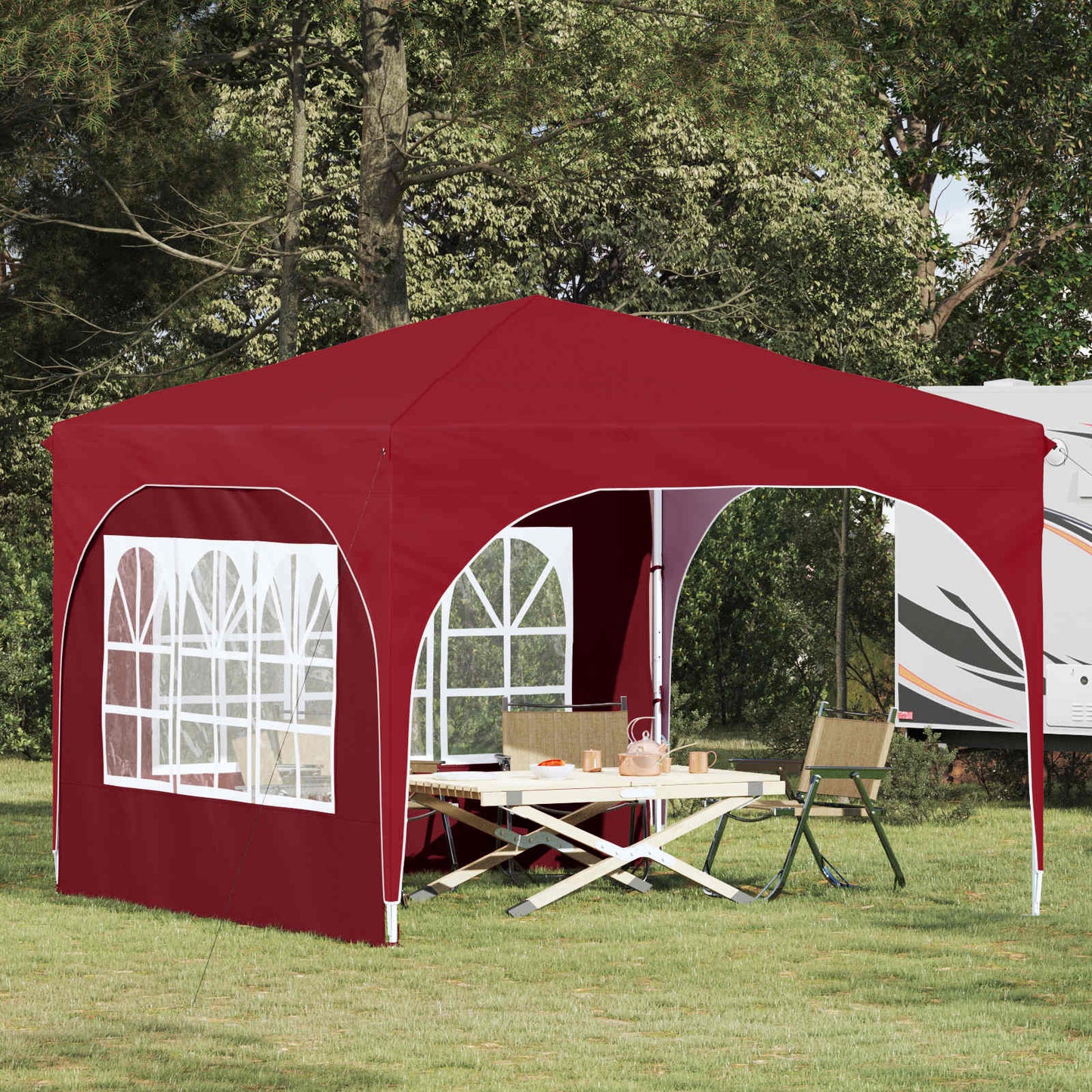 Pop-Up Svinību Teltis 290 X 290 X 245 Cm