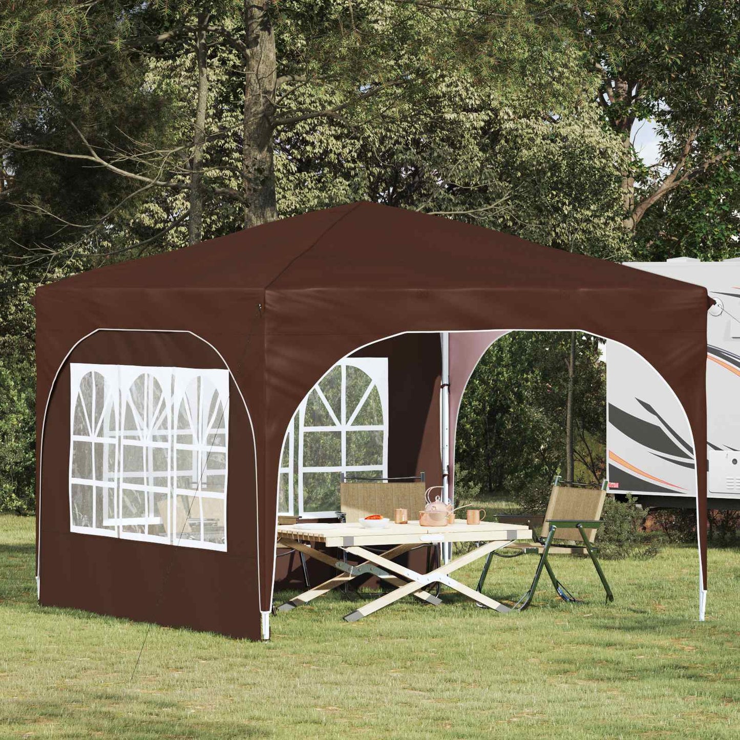 Pop-Up Svinību Teltis 290 X 290 X 245 Cm