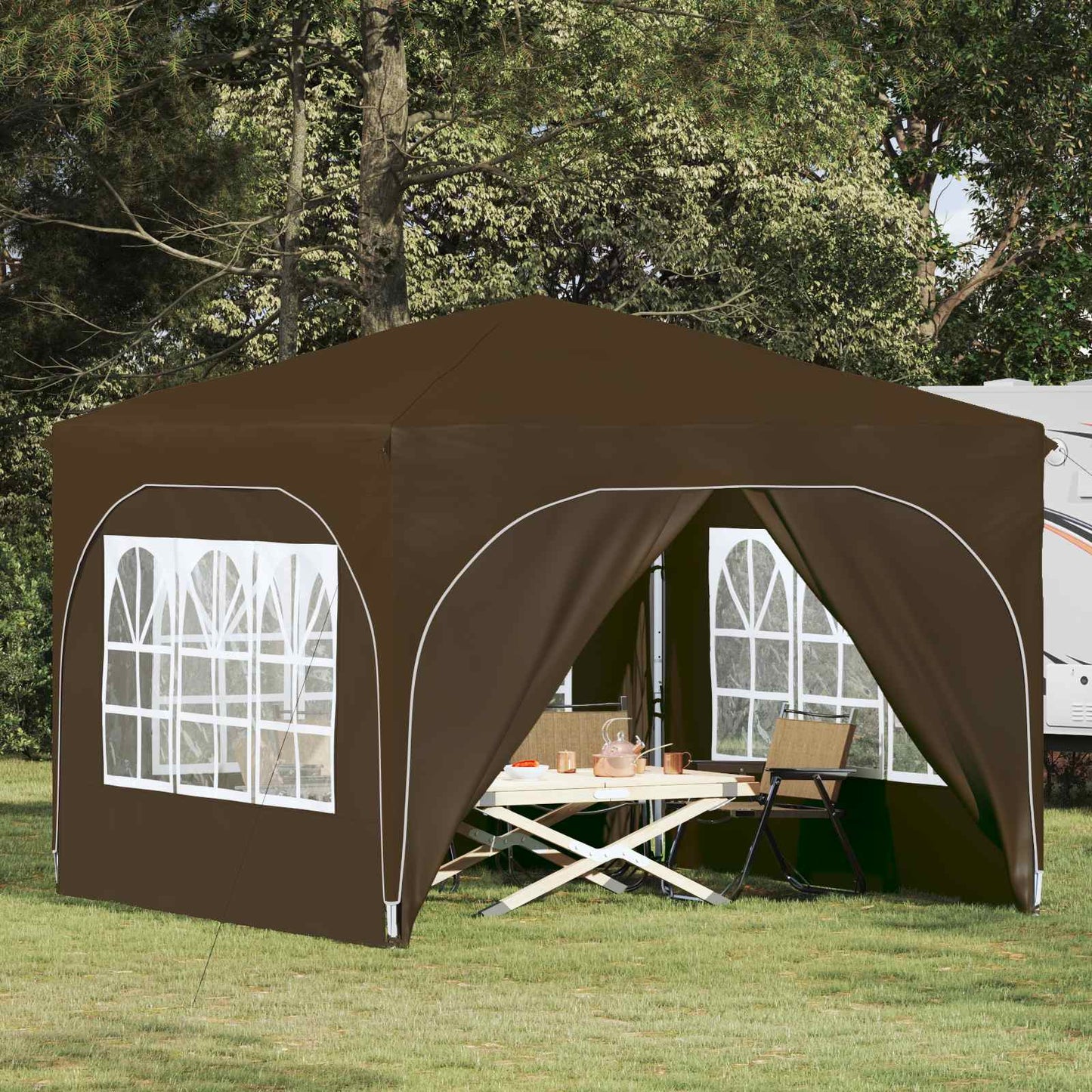 Pop-Up Svinību Teltis 290 X 290 X 245 Cm