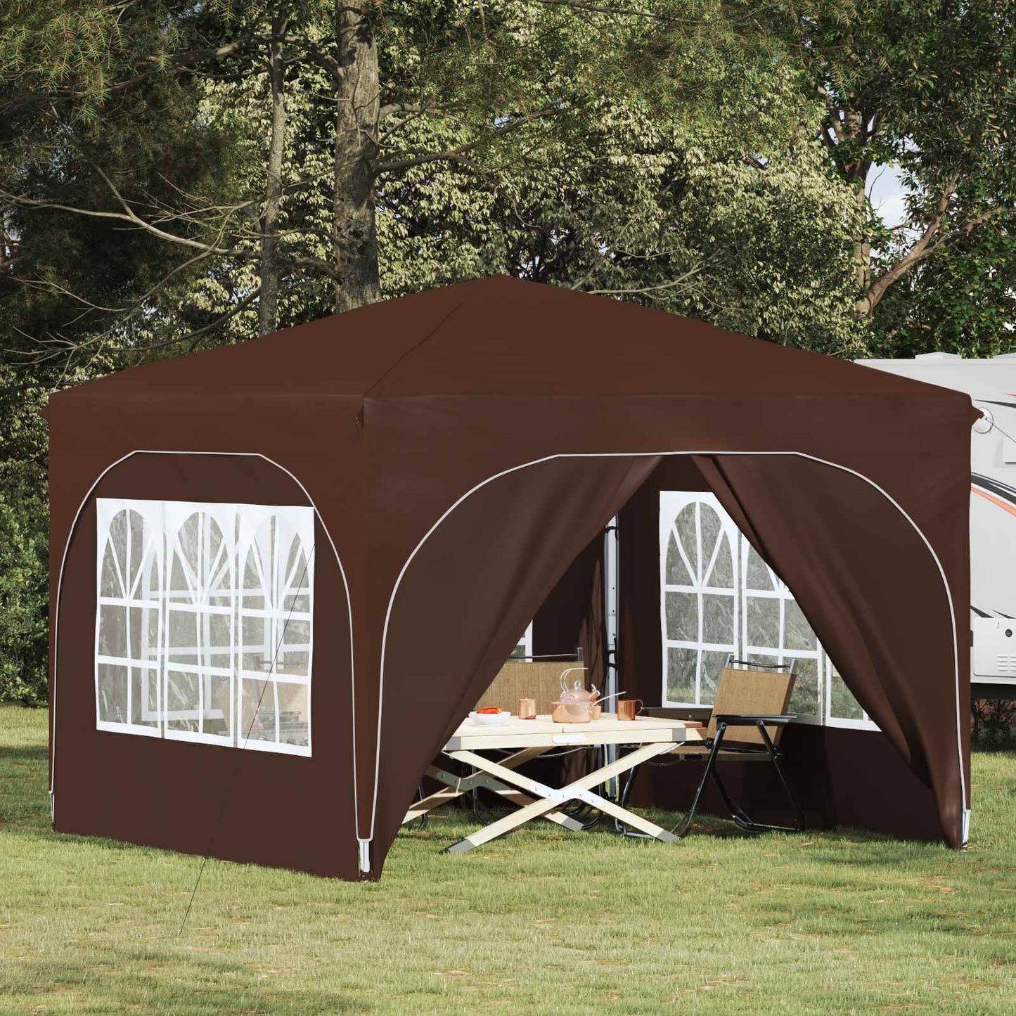 Pop-Up Svinību Teltis 290 X 290 X 245 Cm