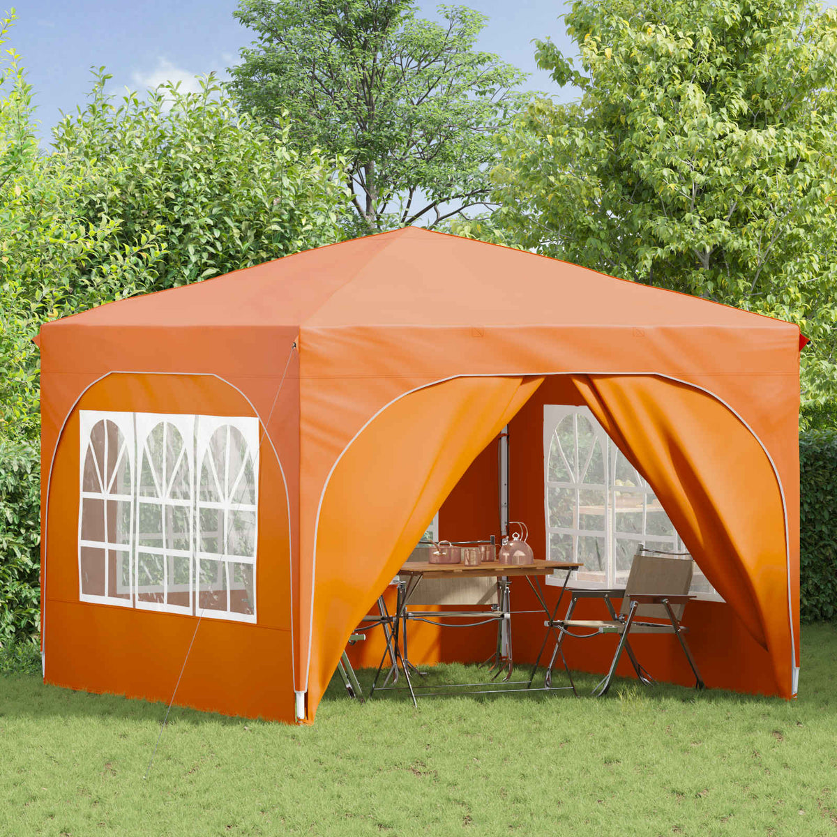 Pop-Up Svinību Teltis 290 X 290 X 245 Cm