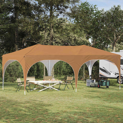 Pop-Up Svinību Teltis 575 X 288 X 245 Cm Oksforda Audums