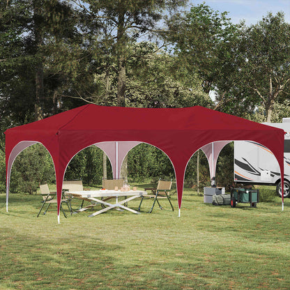 Pop-Up Svinību Teltis 575 X 288 X 245 Cm Oksforda Audums