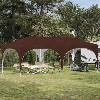 Pop-Up Svinību Teltis 575 X 288 X 245 Cm Oksforda Audums